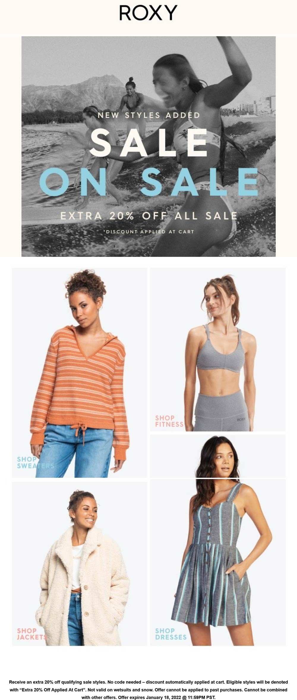 Roxy coupons & promo code for [July 2024]