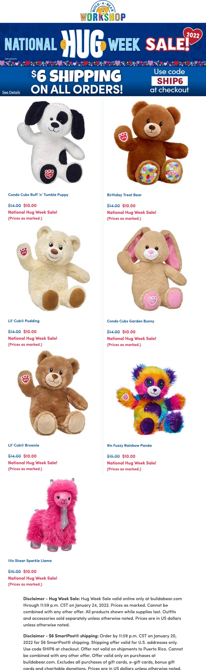 Build-A-Bear coupons & promo code for [February 2024]