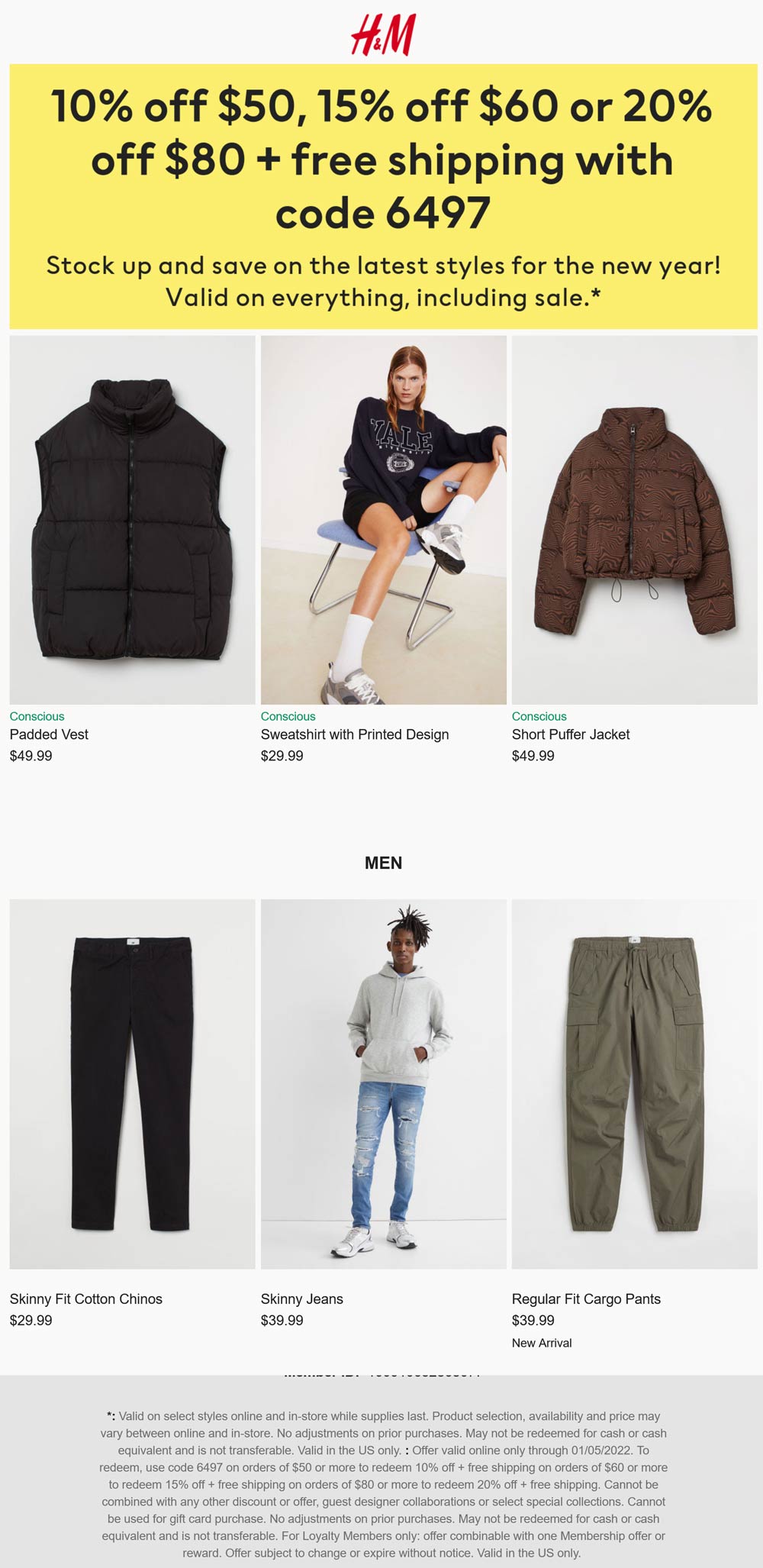 H&M coupons & promo code for [July 2024]