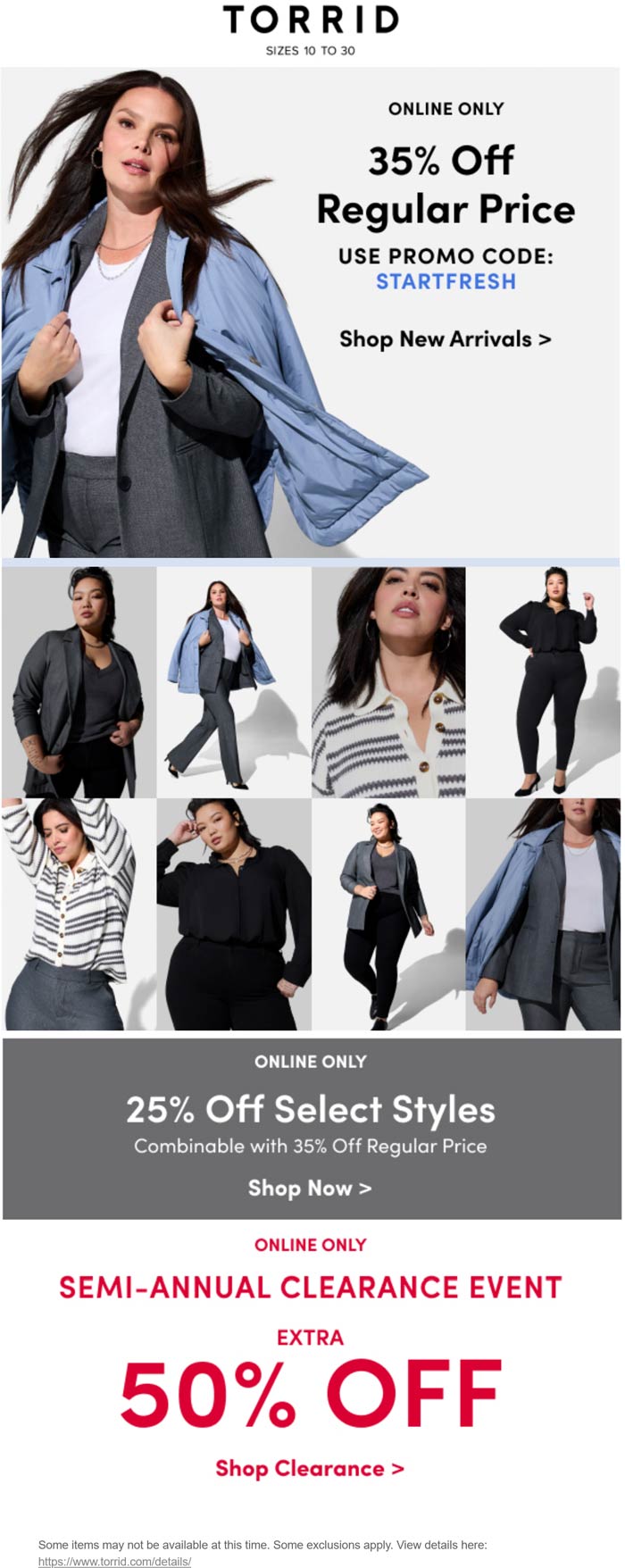 Torrid coupons & promo code for [January 2023]