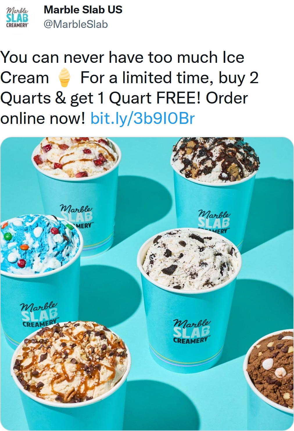 Marble Slab Creamery coupons & promo code for [January 2023]