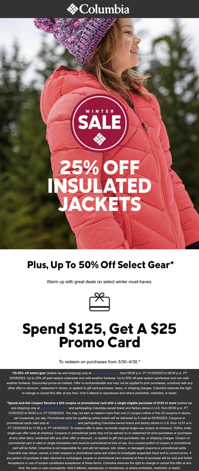 Columbia Sportswear May 2024 Coupons and Promo Codes 🛒