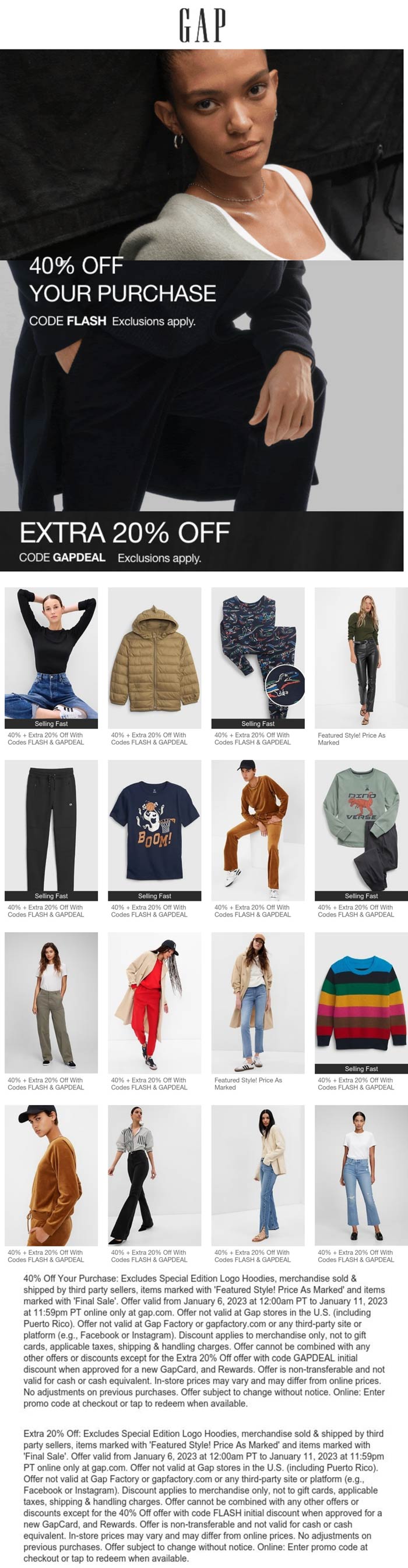 Gap coupons & promo code for [February 2023]