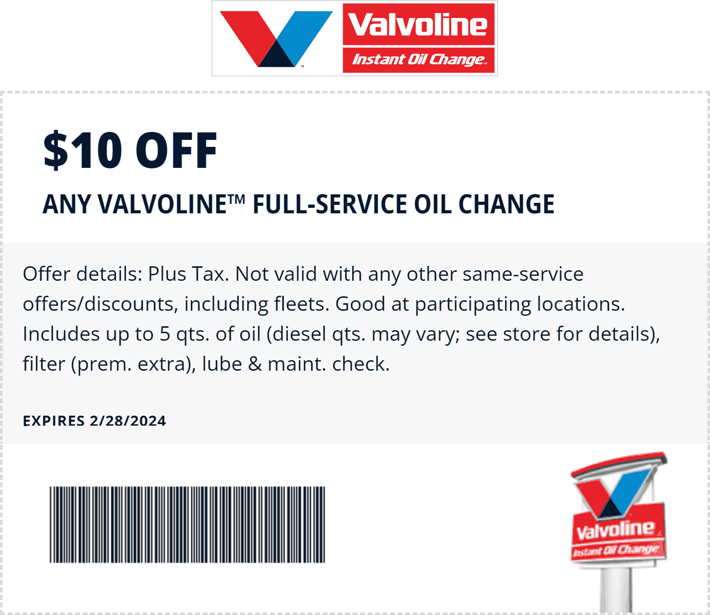 Valvoline stores Coupon  $10 off any oil change at Valvoline #valvoline 