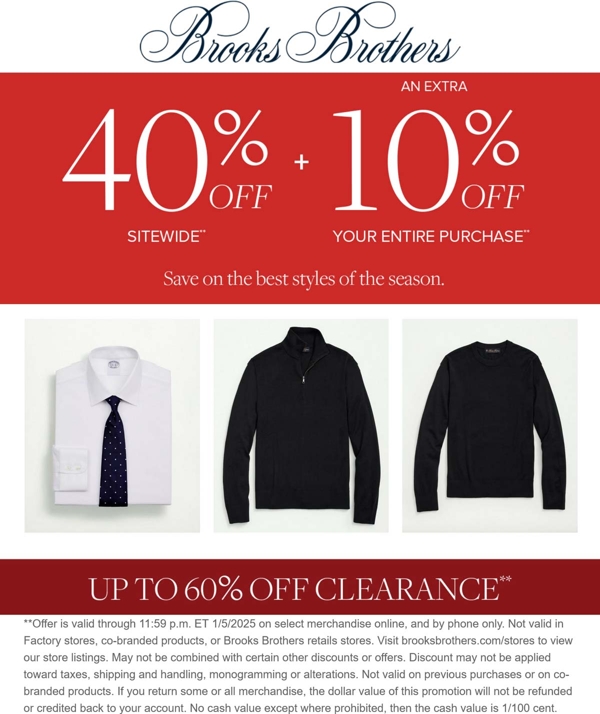 Brooks Brothers stores Coupon  50% off everything online at Brooks Brothers #brooksbrothers 