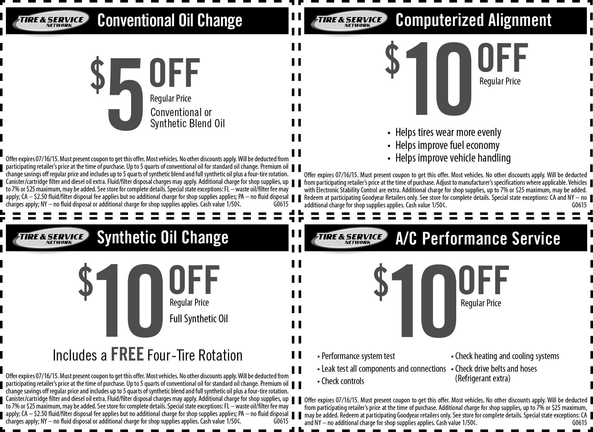 Goodyear Coupon April 2024 $5-$10 off an oil change, alignment & more at Goodyear