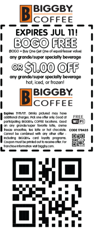 Biggby Coffee coupons & promo code for [June 2024]