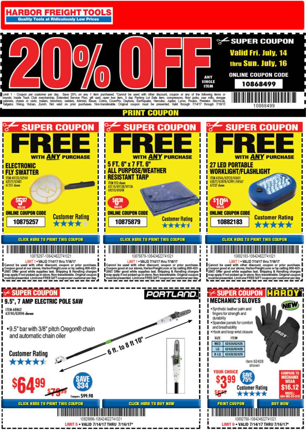 Harbor Freight August 2021 Coupons And Promo Codes