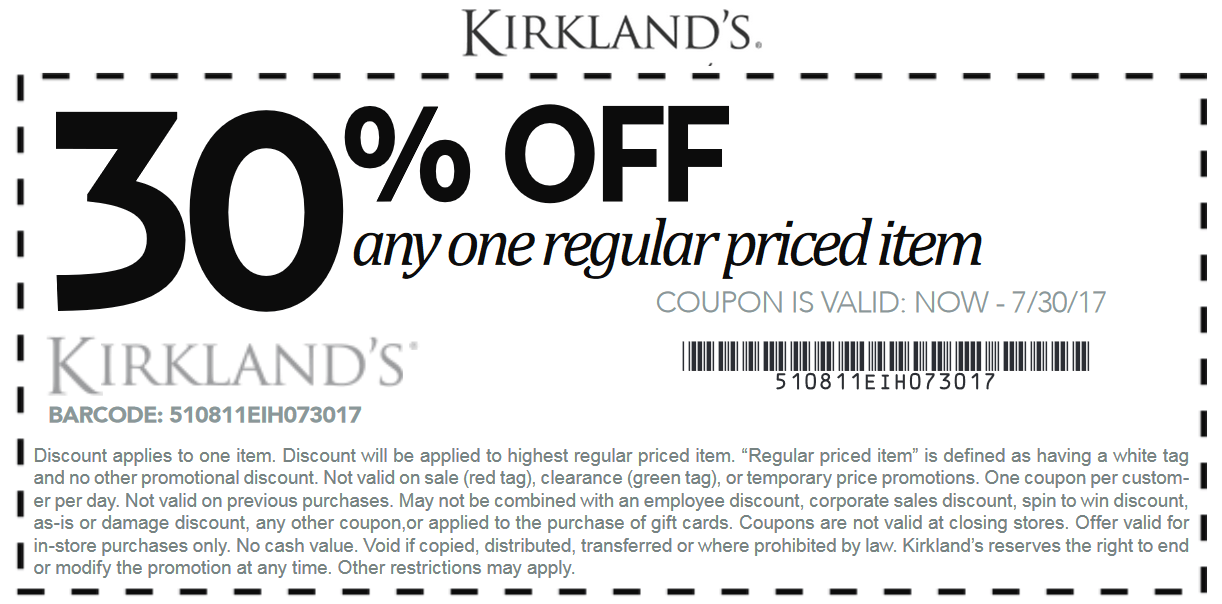 Kirklands coupons & promo code for [May 2024]