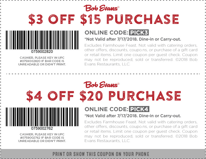 Bob Evans January 2021 Coupons and Promo Codes 🛒