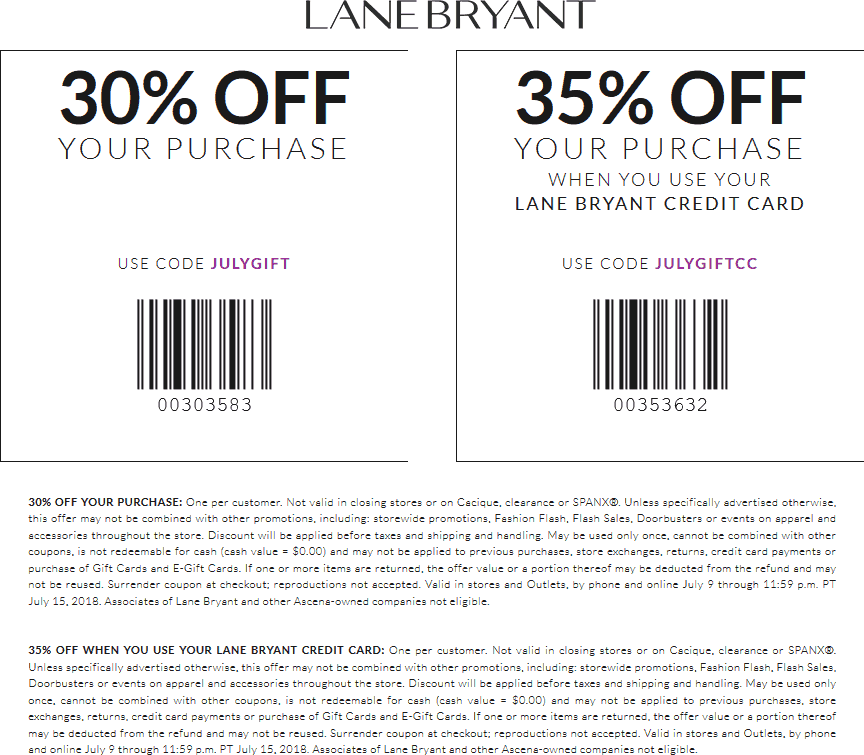 Lane Bryant coupons & promo code for [March 2024]
