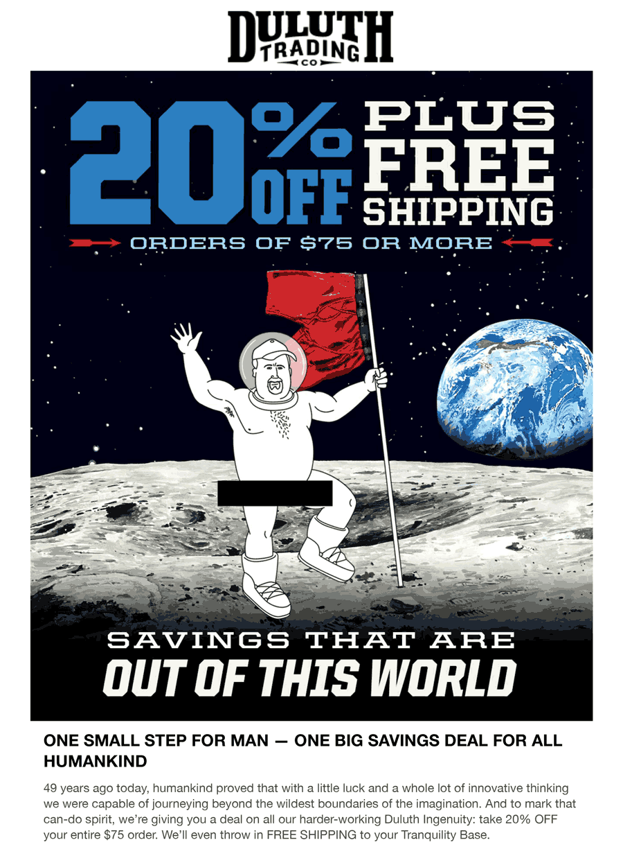 Duluth Trading Coupon June 2024 20% off $75 + free shipping online at Duluth Trading Co., no code needed