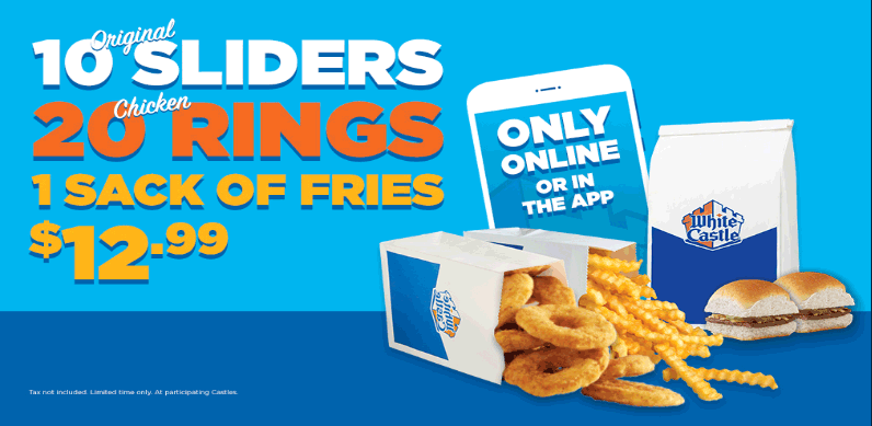 White Castle coupons & promo code for [May 2024]
