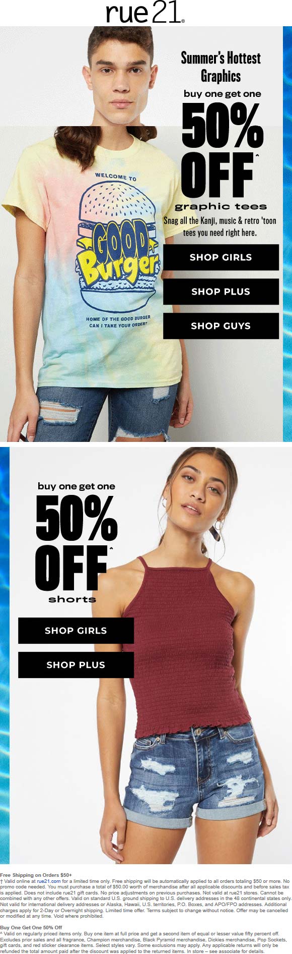 Rue21 Coupons - 40% off $40+ at rue21, or online via promo ...