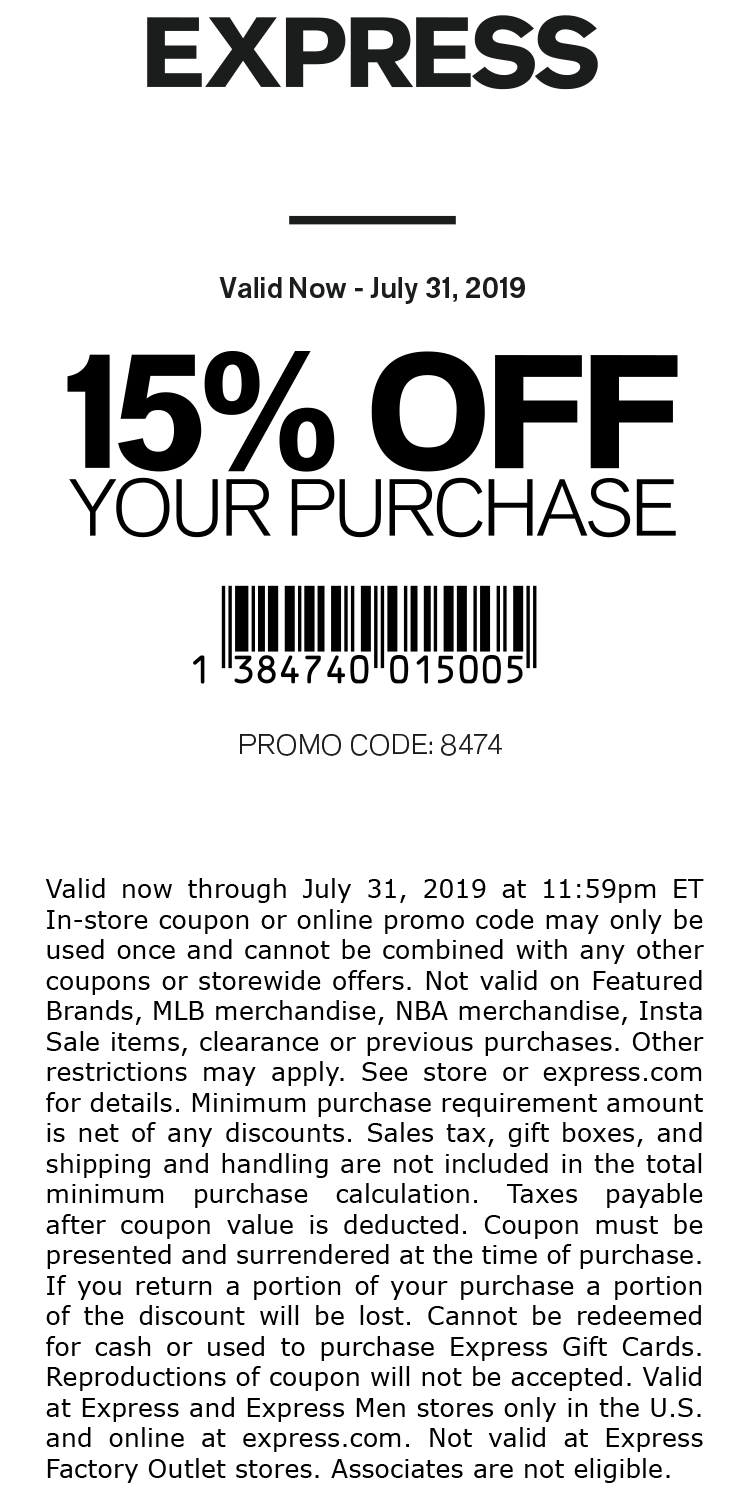 Express coupons & promo code for [May 2022]