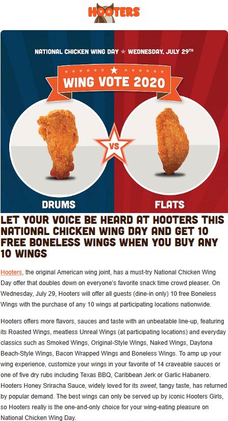 Hooters restaurants Coupon  10 free boneless wings with your 10pc Wednesday at Hooters restaurants #hooters hootersgirl hooterstv hootersmakesyouhappy model beauty badassbabes photography photooftheday beautiful hootersgirls selfie 