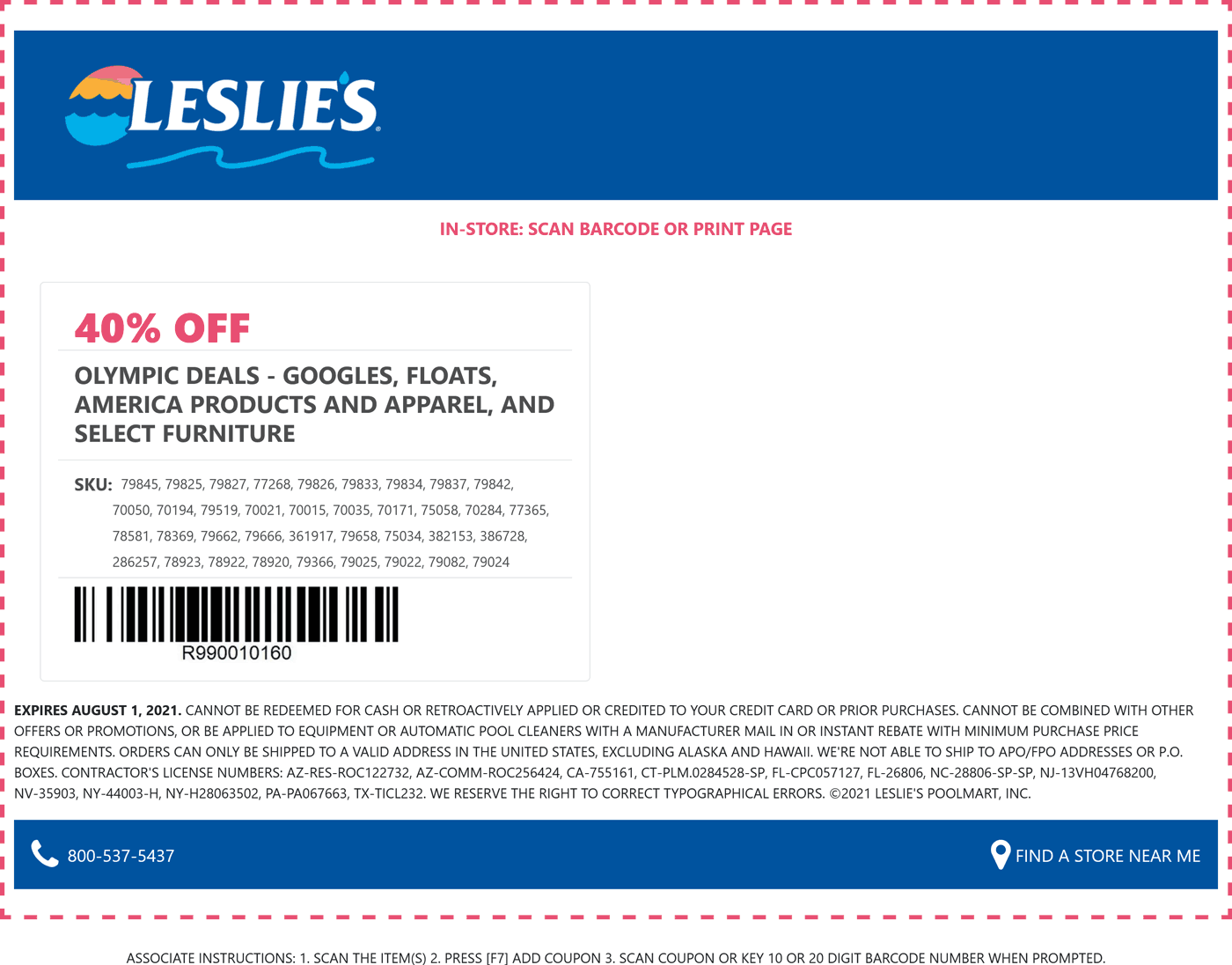 Leslies Pool Supplies coupons & promo code for [December 2022]