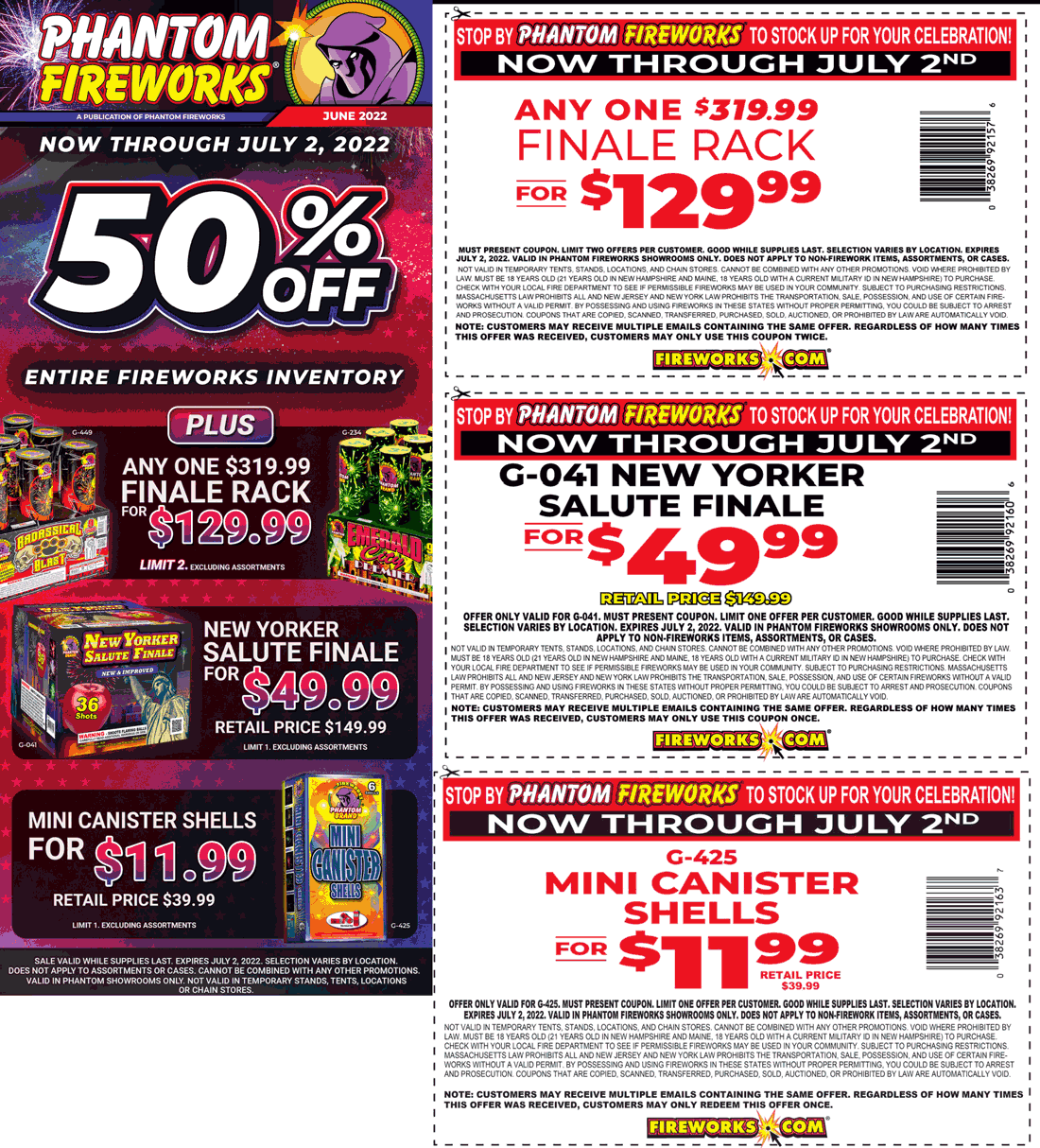 Phantom Fireworks stores Coupon  50% off everything & more at Phantom Fireworks #phantomfireworks 