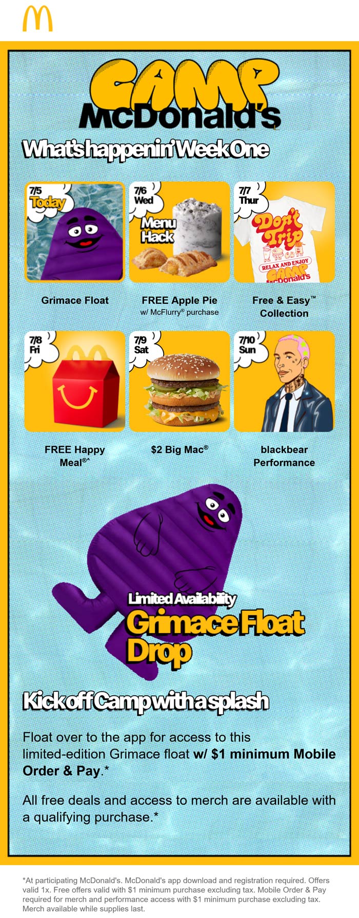 McDonalds restaurants Coupon  Free happy meal & more this week at McDonalds restaurants #mcdonalds 