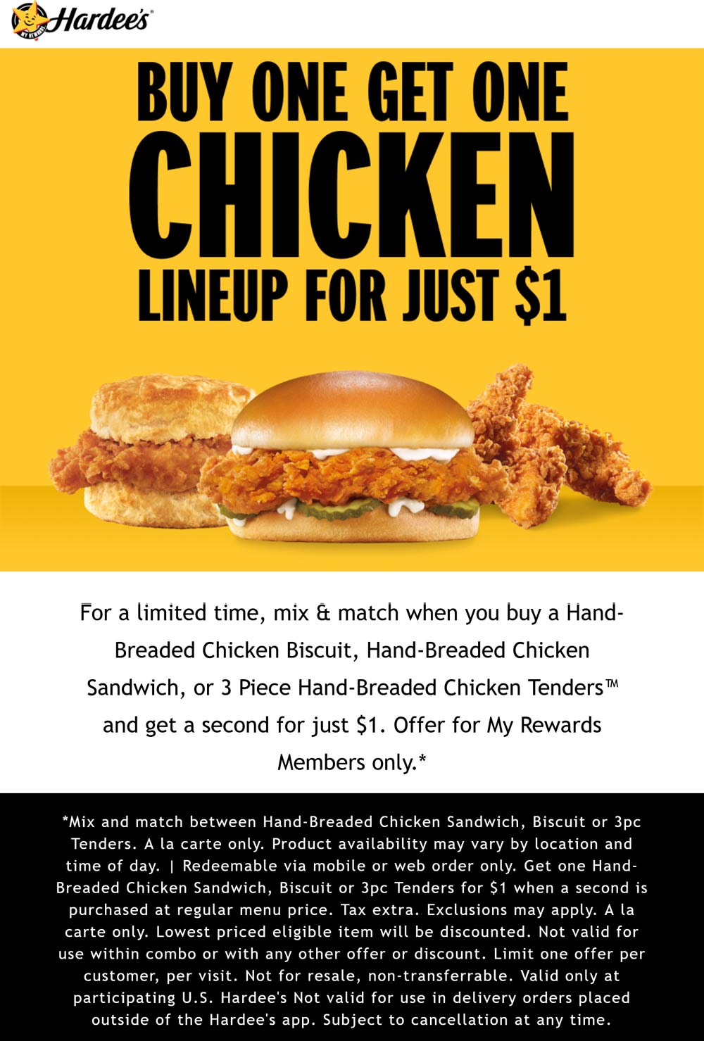 Hardees coupons & promo code for July 2025