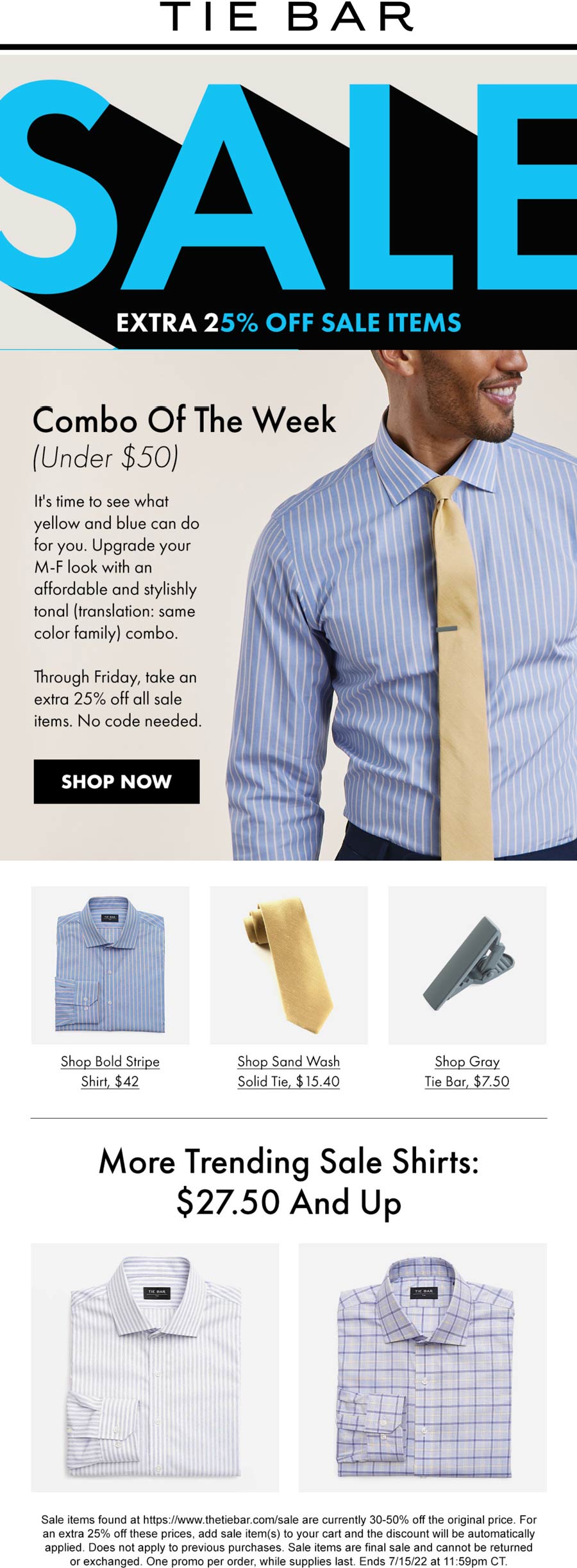 Tie Bar coupons & promo code for [November 2022]