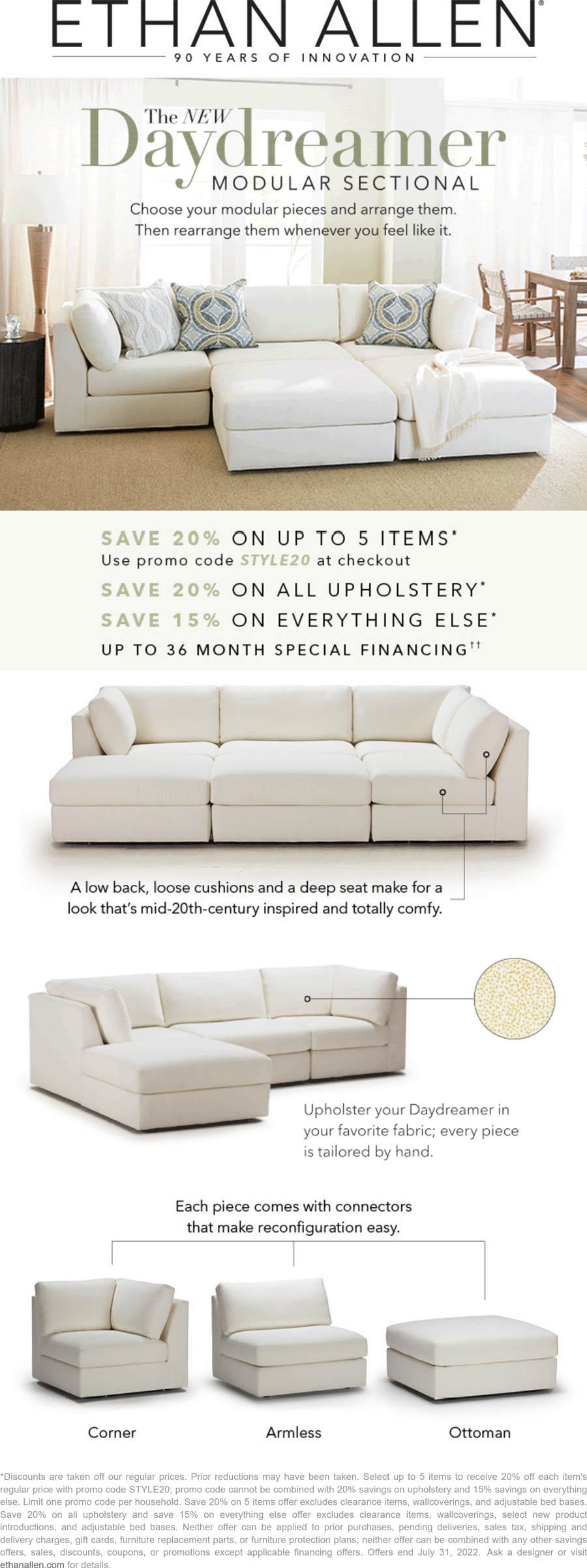 Ethan Allen coupons & promo code for [December 2022]