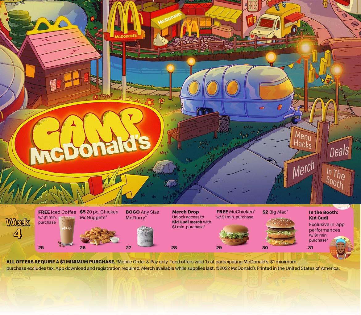 McDonalds coupons & promo code for July 2025