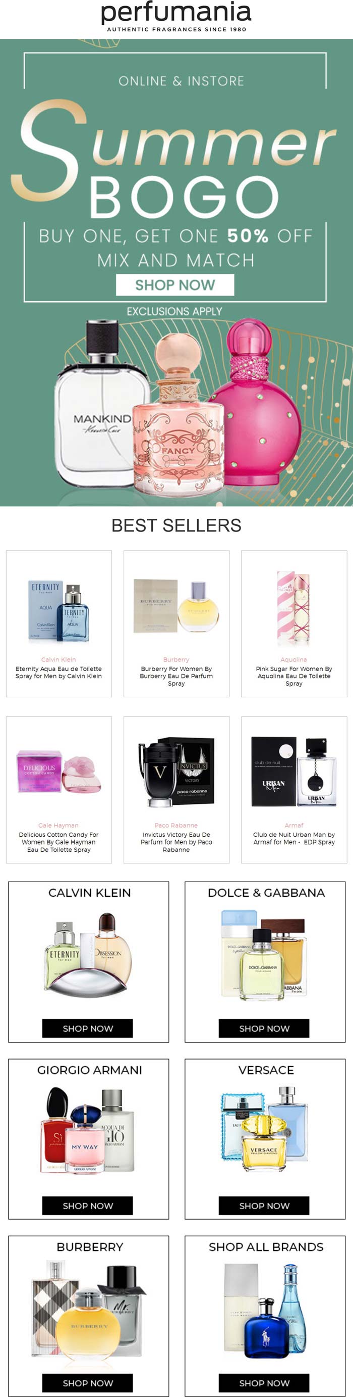 Perfumania stores Coupon  Second fragrance 50% off at Perfumania, ditto online #perfumania 