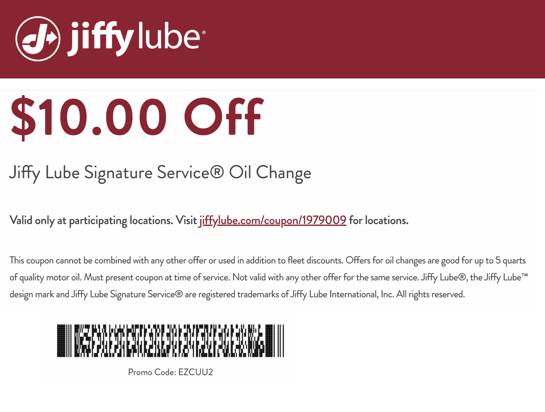 Jiffy Lube stores Coupon  $10 off an oil change at Jiffy Lube #jiffylube 