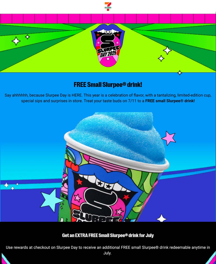 7-Eleven coupons & promo code for July 2025