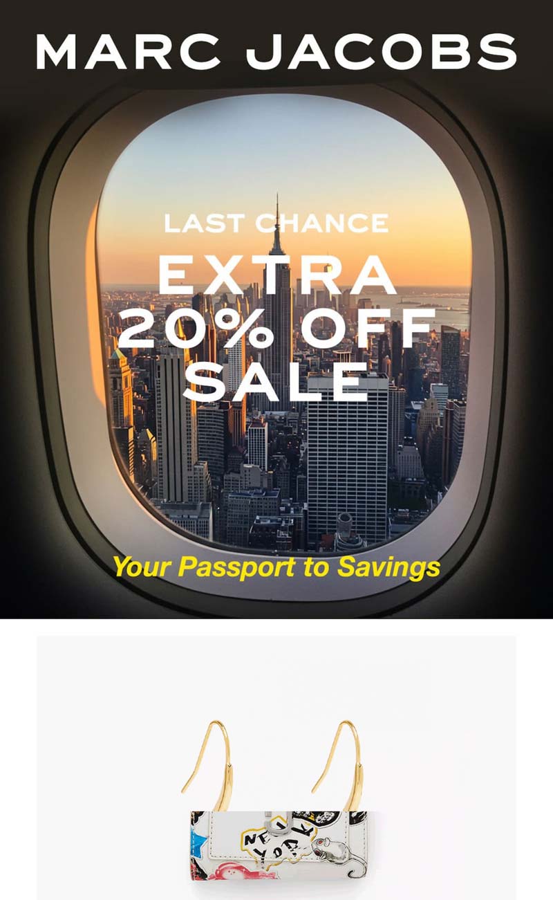 Marc Jacobs coupons & promo code for July 2025