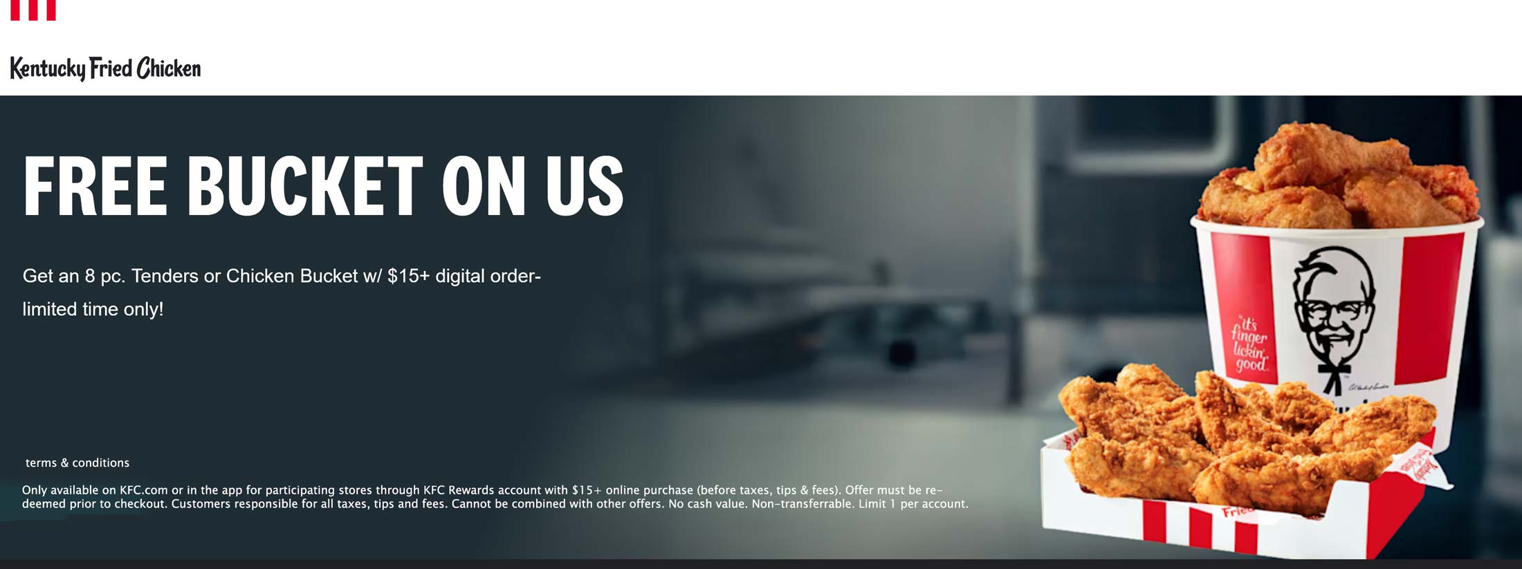 KFC coupons & promo code for July 2025
