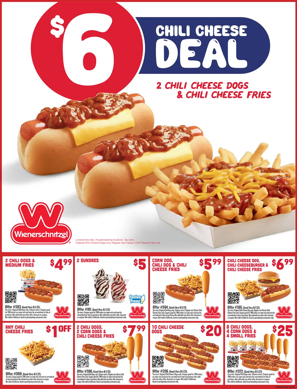 Wienerschnitzel coupons & promo code for July 2025