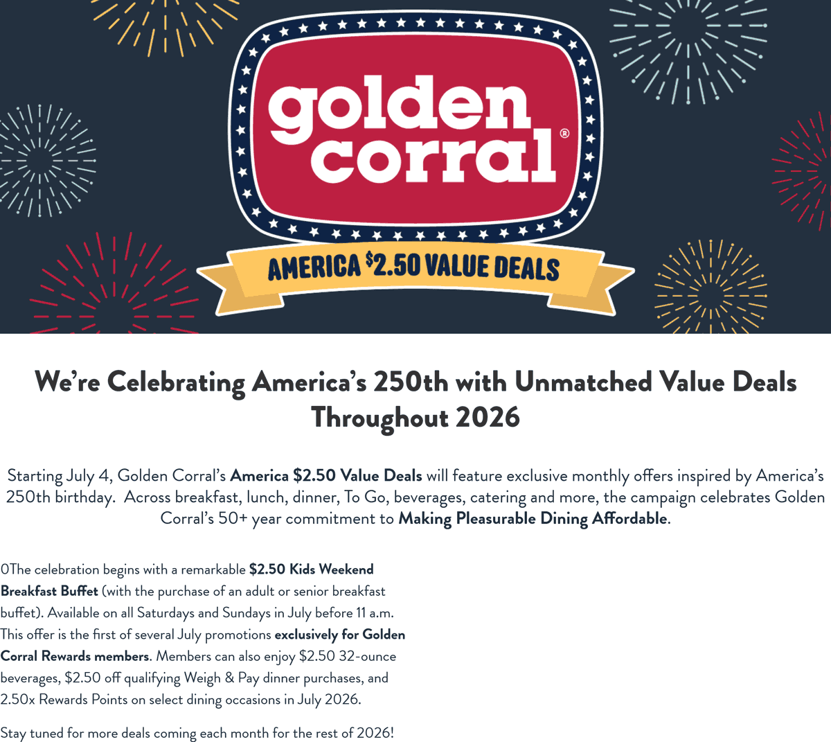 Golden Corral restaurants Coupon  $2.50 off & more at Golden Corral restaurants #goldencorral 