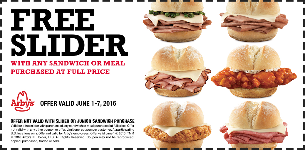 Printable Arby's Coupons