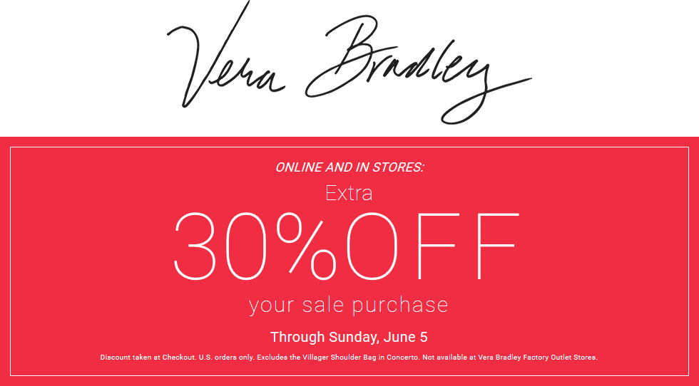 Vera Bradley July 2020 Coupons and Promo Codes 🛒