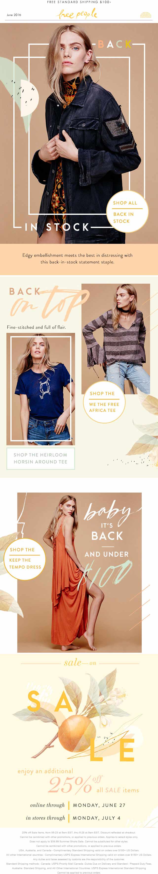 Free People coupons & promo code for [May 2024]