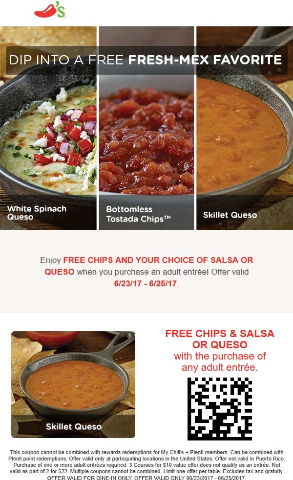 Chilis October 2020 Coupons and Promo Codes 🛒