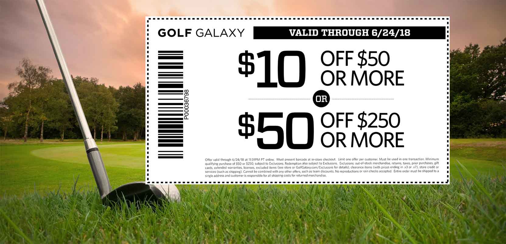 Golf Galaxy Coupon April 2024 $10 off $50 & more at Golf Galaxy