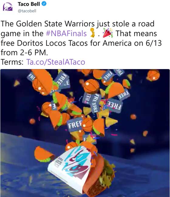 Taco Bell Coupon March 2024 Free Doritos tacos Wednesday at Taco Bell