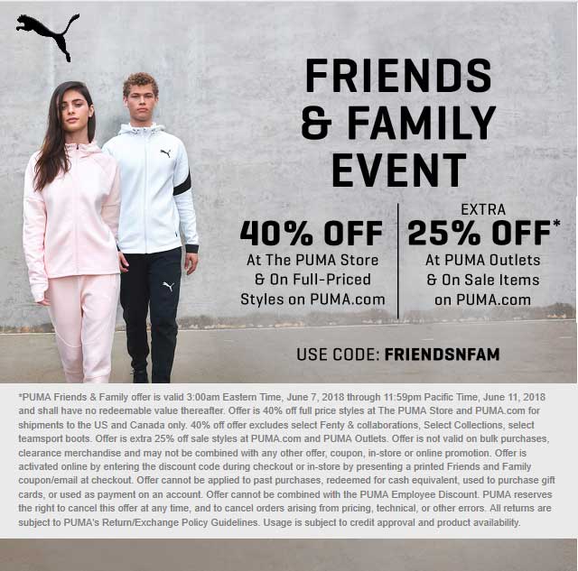 discount code for puma