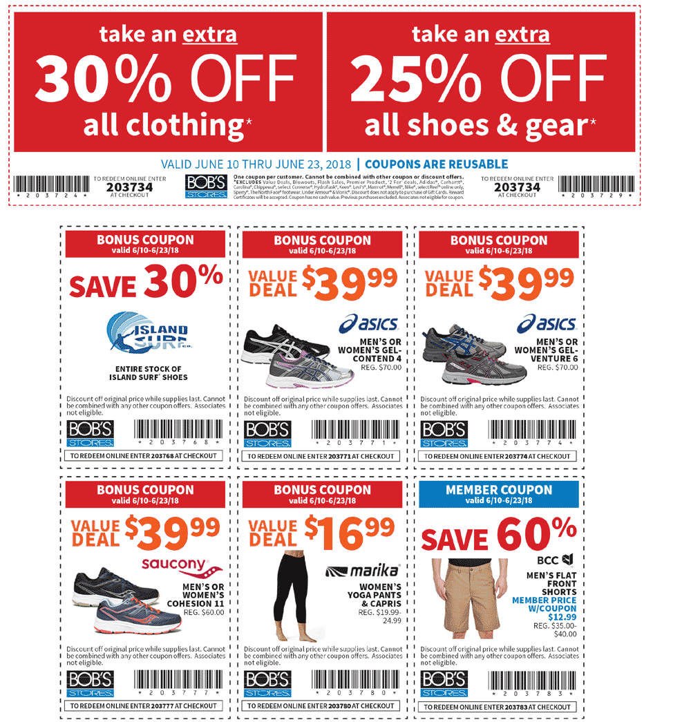 Bobs Stores Coupon April 2024 Extra 30% off & more at Bobs Stores, or online via promo code 203734