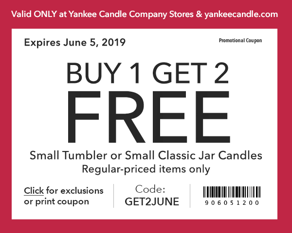 Yankee Candle coupons & promo code for [January 2022]