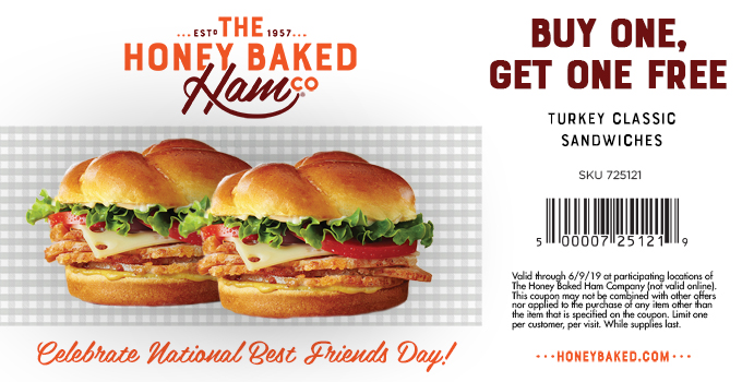 HoneyBaked coupons & promo code for [October 2022]