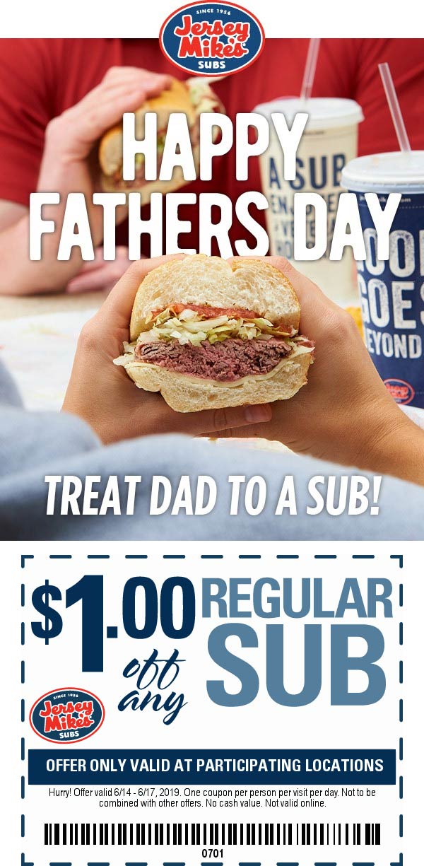 Jersey Mikes coupons & promo code for [September 2022]