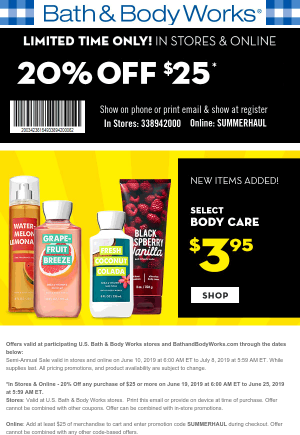 Bath & Body Works coupons & promo code for [March 2024]