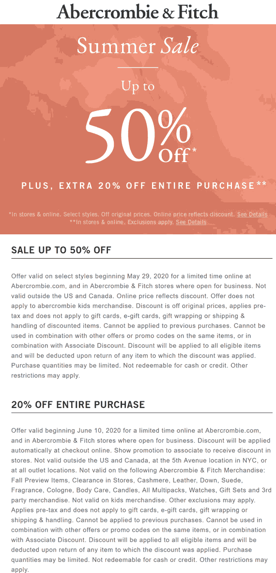 abercrombie voucher