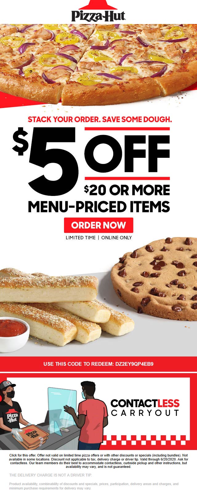 5 Off 20 At Pizza Hut Via Promo Code DZ2EY9QP4EB9 pizzahut The 5 Off 20 At Pizza Hut Via Promo Code DZ2EY9QP4EB9 pizzahut The