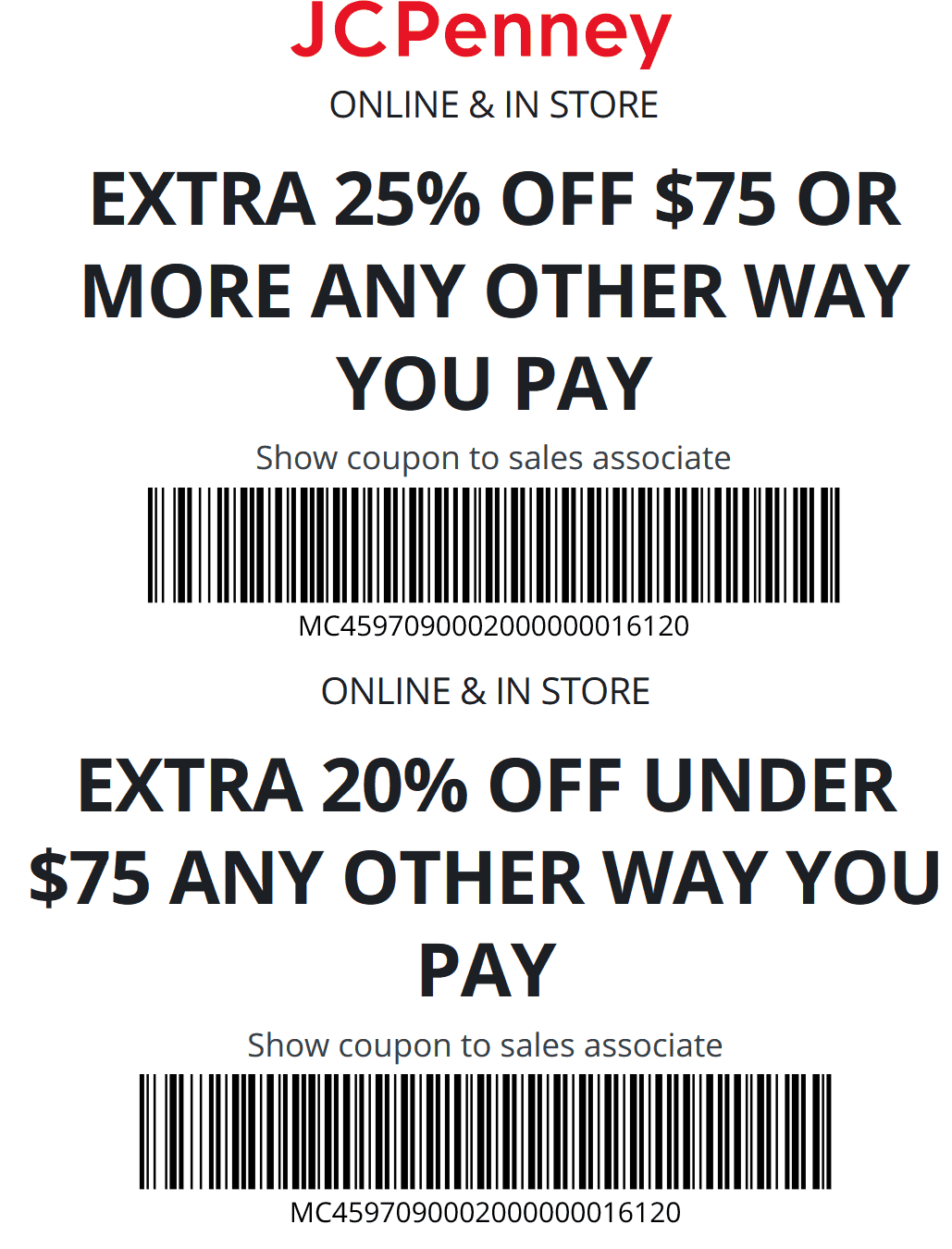 JCPenney stores Coupon  20-25% off at JCPenney, or online via promo code SUNFUN20 #jcpenney