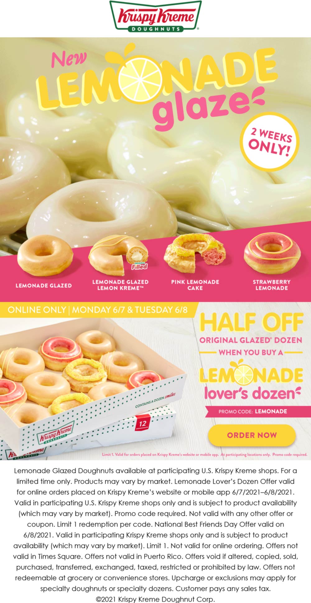 50-off-glazed-dozen-with-your-lemonade-dozen-at-krispy-kreme-via-promo